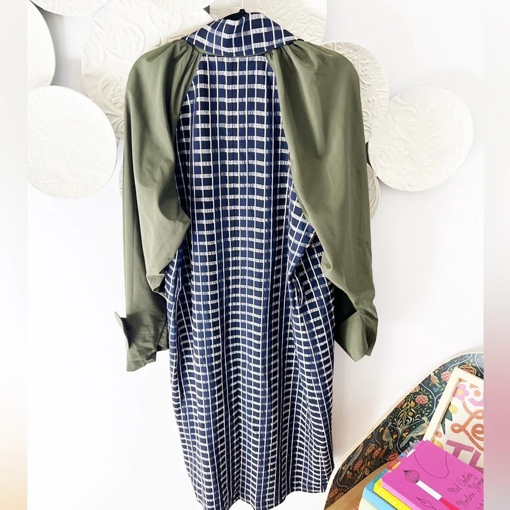 Tanya Taylor Lotta Plaid Coat NWT Medium - Picture 5 of 7